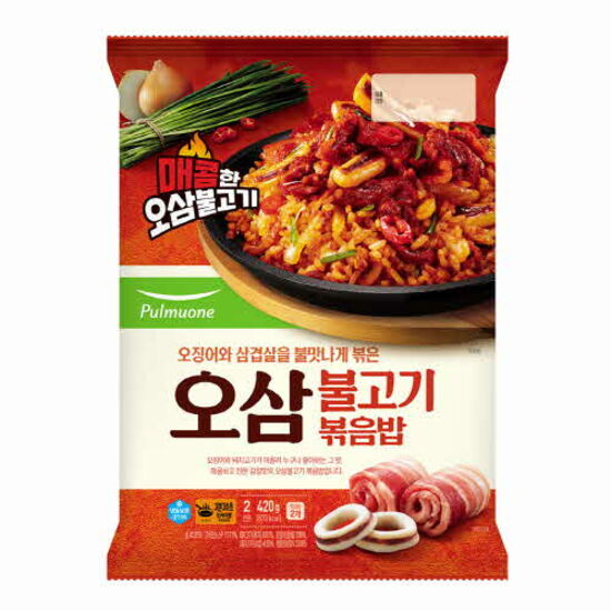 풀무원 오삼불고기 볶음밥 420g (4개)