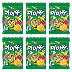 크라운제과 마이쮸 애플망고 100g (6개)