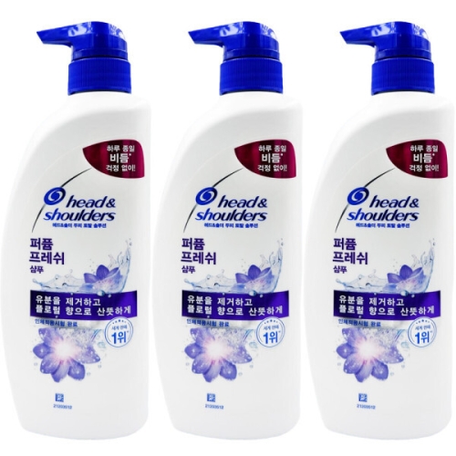 헤드앤숄더 퍼퓸프레쉬 샴푸 520ml