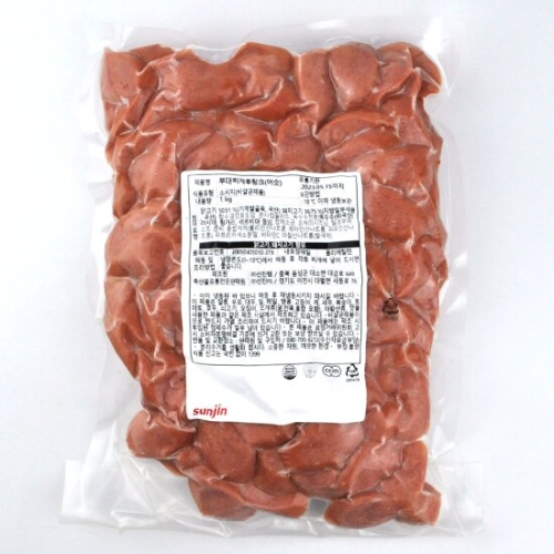 선진포크 부대찌개 후랑크 소시지 1kg 어슷썰기