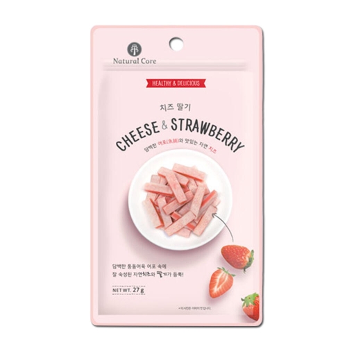 네츄럴코어 치즈브림 딸기 27g이미지입니다. 누르면 해당 게시물로 새창이동합니다.