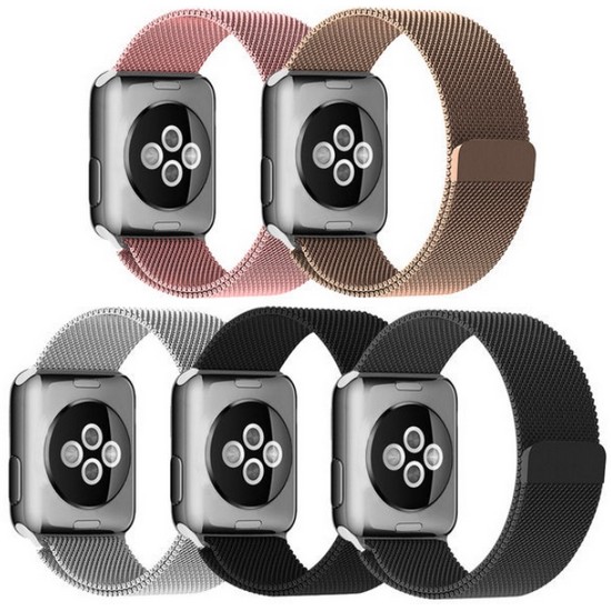 DGG 애플워치 마그네틱 밀레니즈루프 메탈 스트랩 (42mm/44mm/45mm)