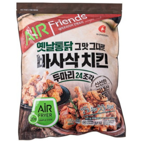 마니커 바사삭치킨 두마리 1.1kg (1개)_이미지