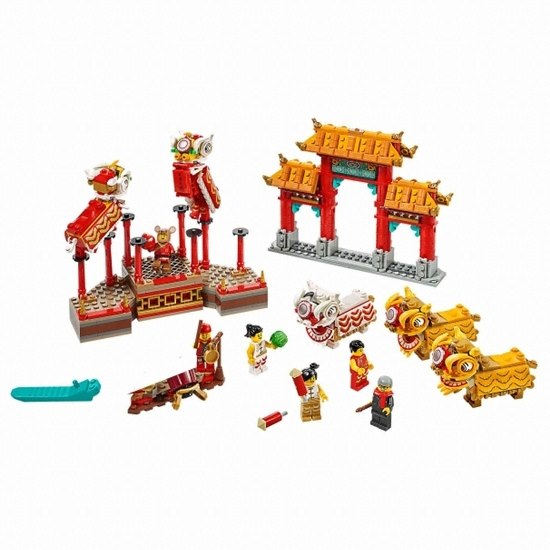 레고 ㅤ시즈널 사자춤 (80104) (일반구매)_이미지