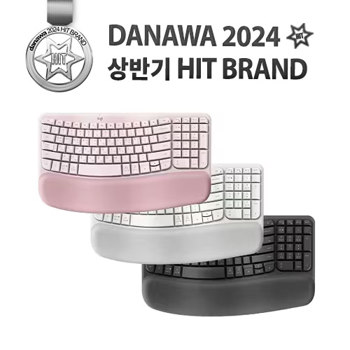 로지텍 Wave Keys (정품) (그라파이트)