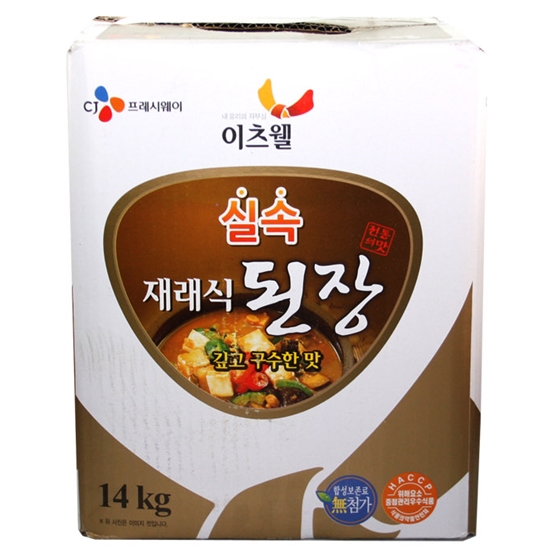 이츠웰 실속 재래식 된장 14kg (1개)_이미지