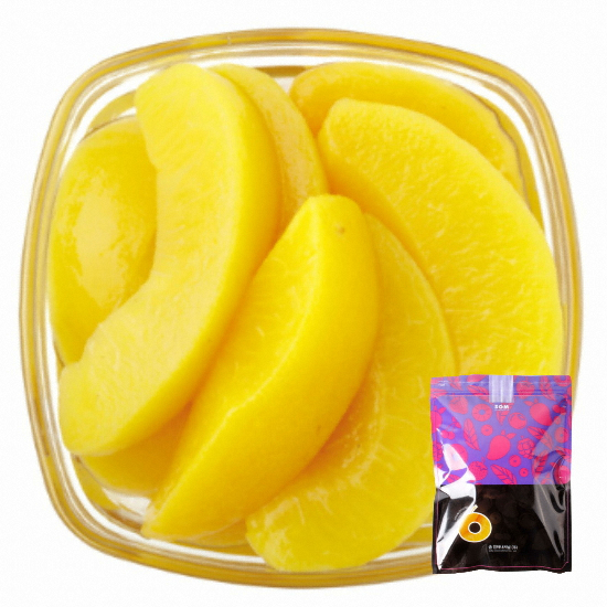 딜라잇가든 냉동 복숭아 슬라이스 1kg (1개)_이미지