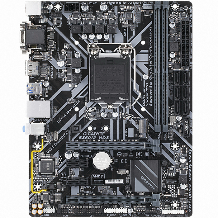 GIGABYTE B360M HD3 �෯������� �Ǿ���Ʈ