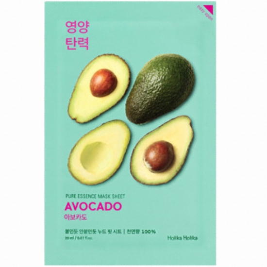 엔프라니 홀리카홀리카 퓨어 에센스 아보카도 마스크시트 (20매)