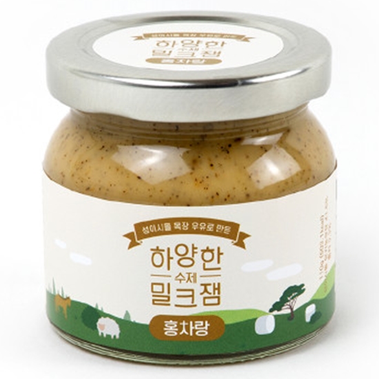 하양한 수제 밀크잼 홍차랑 110g (2개)_이미지