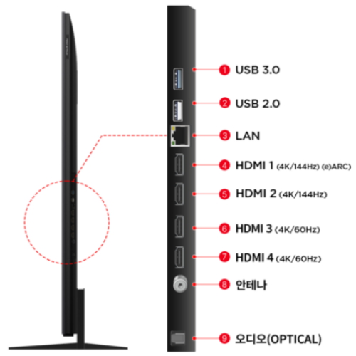 TCL 65C7L (무타공 벽걸이)_이미지