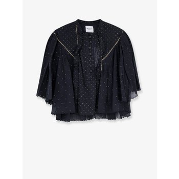 이자벨마랑 에뚜왈 반팔 셔츠 SS26 HT0806FA-D1J03E01BK 7180587_이미지