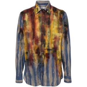 웨스트우드 비비안 고스트 painterl 이알엘y 프린트 코튼 셔츠 2401000JW00RM