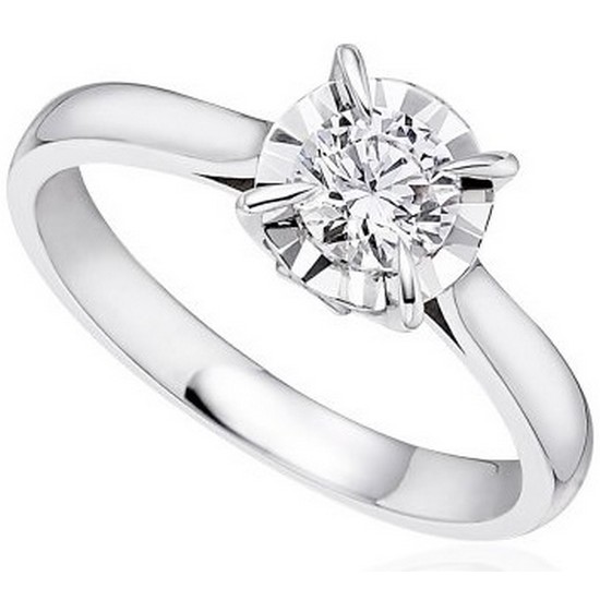 다이아미 루체오 18K골드 GIA 5부 다이아몬드반지 DS0539R05_이미지