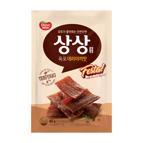 동원F&B 상상육포 페스타 데리야끼 40g (1개)_이미지