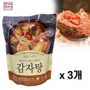 진한식품 참스토리 감자탕 1kg (3개)_이미지