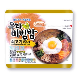 참미푸드 우리 비빔밥 쇠고기 100g_이미지