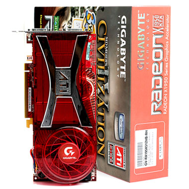 GIGABYTE 라데온 X1950XTX 512MB ViVo 문명IV