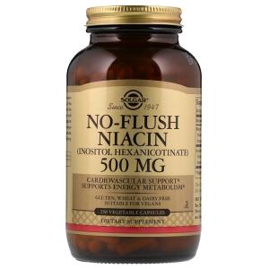 솔가 노 플러쉬 니아신 500mg 250캡슐 [3개]