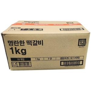 한성기업 명란한 떡갈비 1kg (10개)