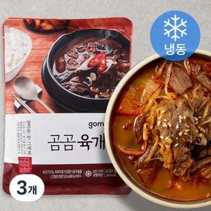 씨피엘비 곰곰 육개장 600g (3개)