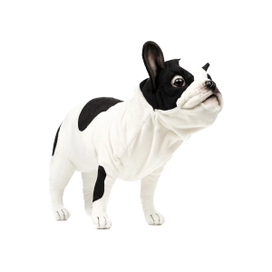 한사토이 6601 프렌치 불독 강아지 동물인형 Black White /50cm.L