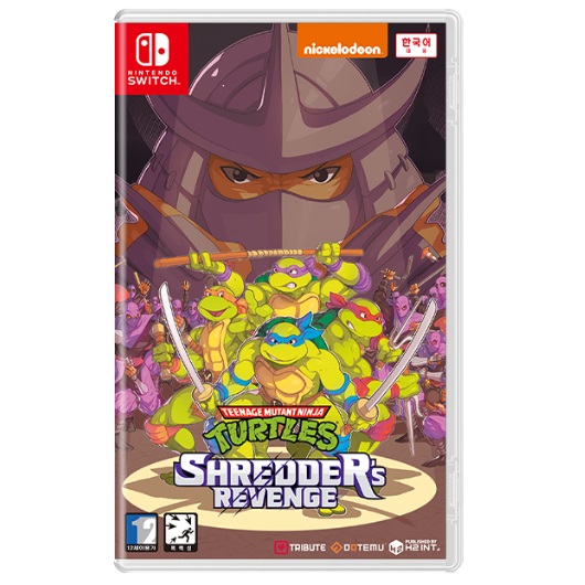  돌연변이 닌자 거북이: 슈레더의 복수 한글판 SWITCH, 패키지칩