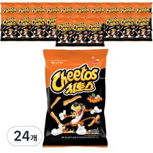 롯데제과 치토스 매콤달콤한맛 82g (24개)_이미지