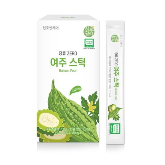 천호엔케어 여주즙 액상스틱 15ml 30포 (4개)_이미지