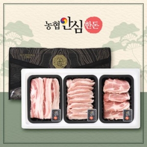 농협안심한돈 무항생제 한마음 선물세트 6호 900g [1개]