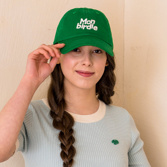 몽버디골프 워싱 볼캡 그린