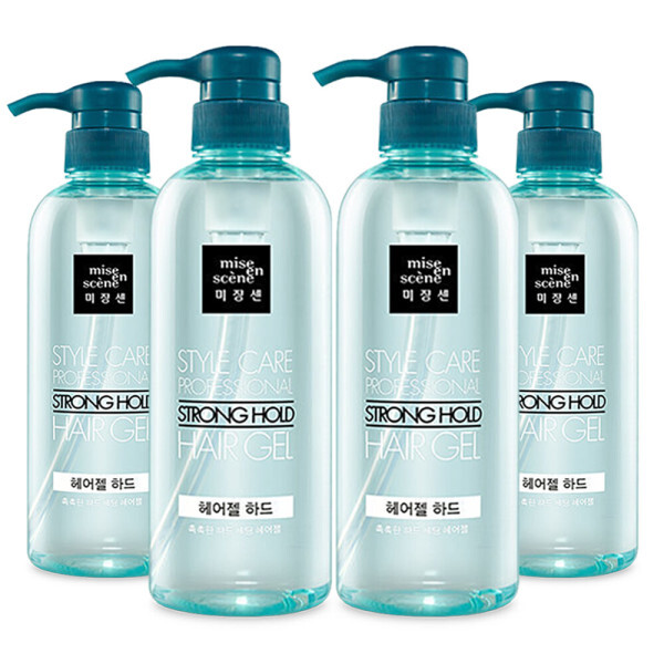 미쟝센 스타일 케어 스트롱 홀드 헤어젤 하드 500ml (4개)_이미지