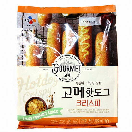 핫도그 크리스피 10개입 800g