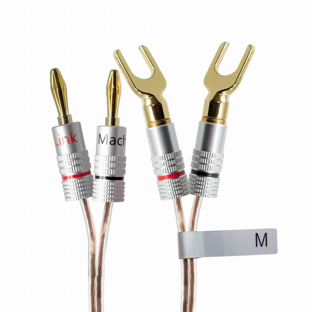 마하링크 국산 GGUK 50C 콤보 바나나 TO 말굽 케이블 [ML-C5GM10, 10m]