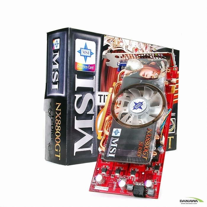 MSI 지포스 8800GT NX8800GT-T2D1GB TITAN OC HDMI 1GB 웨이코스