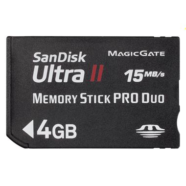 Sandisk 메모리스틱 프로듀오 Ultra II (15MB/sec) (병행수입, 4GB)_이미지