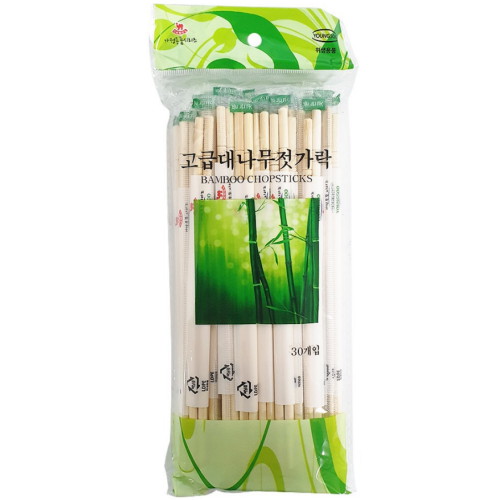 [불명] 영수 고급 일회용 대나무 젓가락