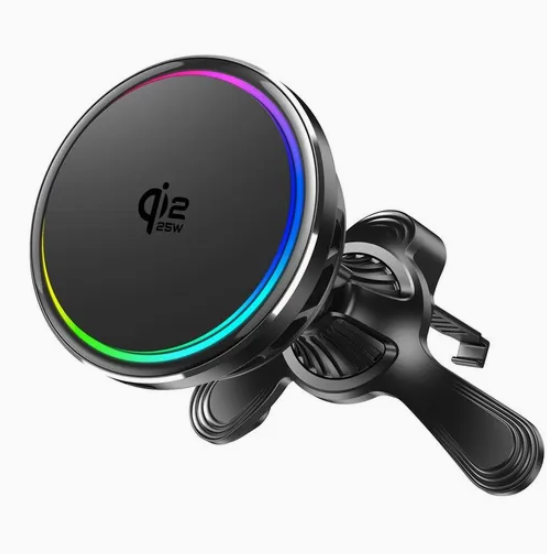 케이디랩 아라리 파워 M 오토 Qi2.2 25W 맥세이프 차량용 무선충전거치대