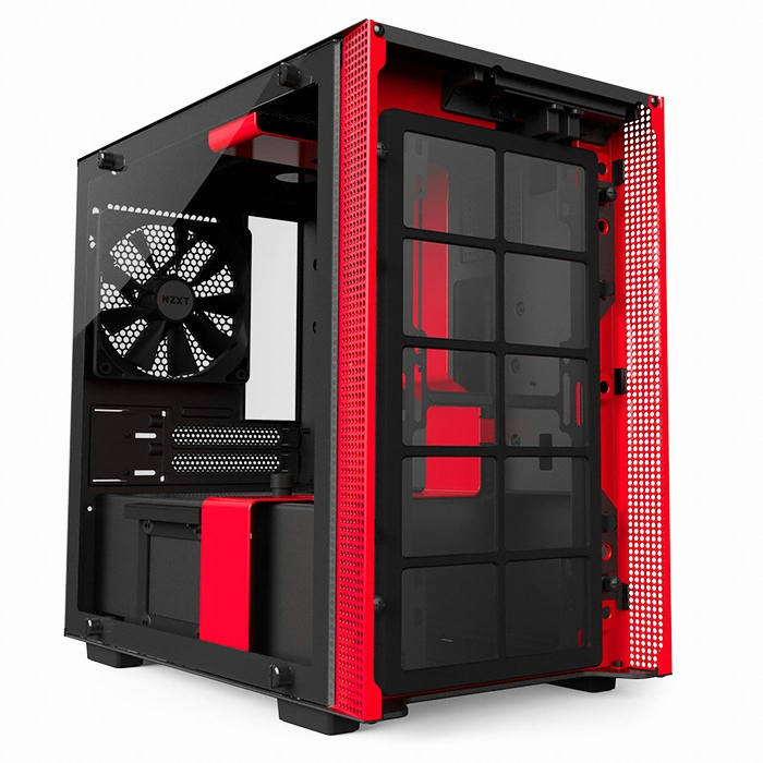 NZXT H200i (블랙 레드)_이미지
