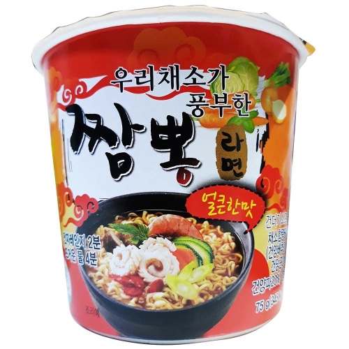 새롬식품 우리채소가 풍부한 짬뽕라면 용기 73g×36개