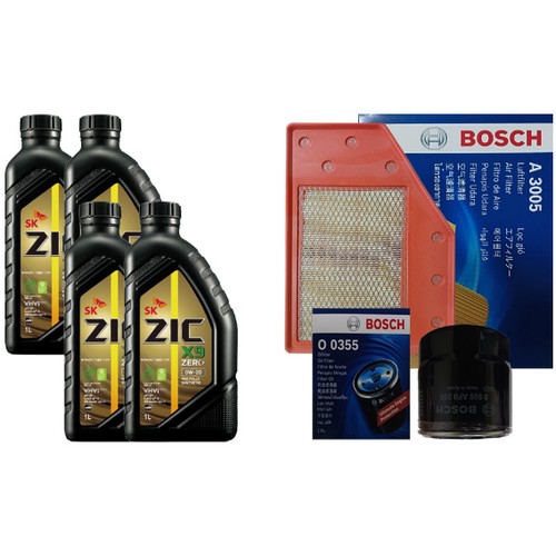 SK������ ��ũ ���� X9 0W20 4L + �������� ������ �ô� ������ 1.5 ���ָ� �ͺ�