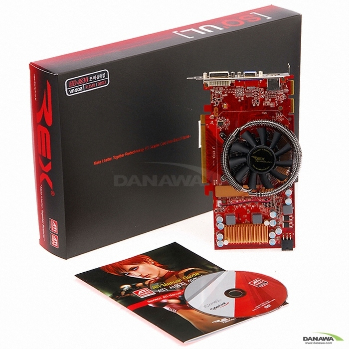 Rextech 라데온 HD 4830 SOUL 오버클러킹 HDMI 512MB VF9_이미지