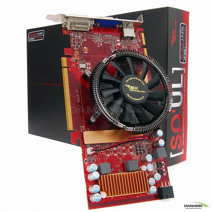 Rextech 라데온 HD 4830 SOUL 오버클러킹 HDMI 512MB VF9_이미지