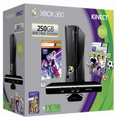 XBOX360 250GB 키넥트 2013년 홀리데이 패키지 (Holiday Package)_이미지