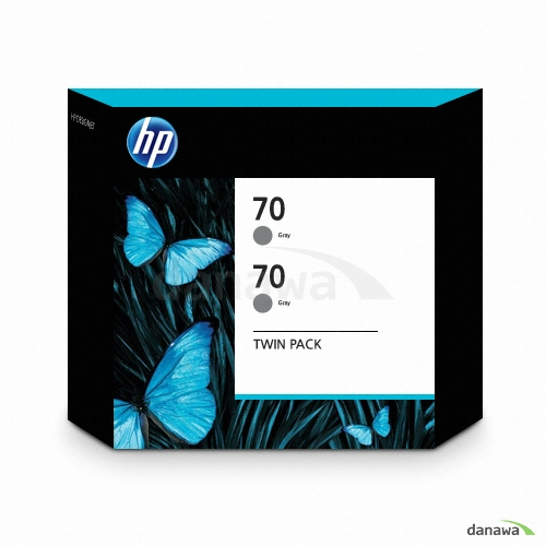 HP 정품 70 (CB341A) 그레이 (트윈팩)_이미지
