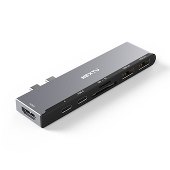 이지넷유비쿼터스 NEXTU NEXT-2275TC2-<b>4</b>K (7포트/<b>썬더볼트</b>3 듀얼 Type C)