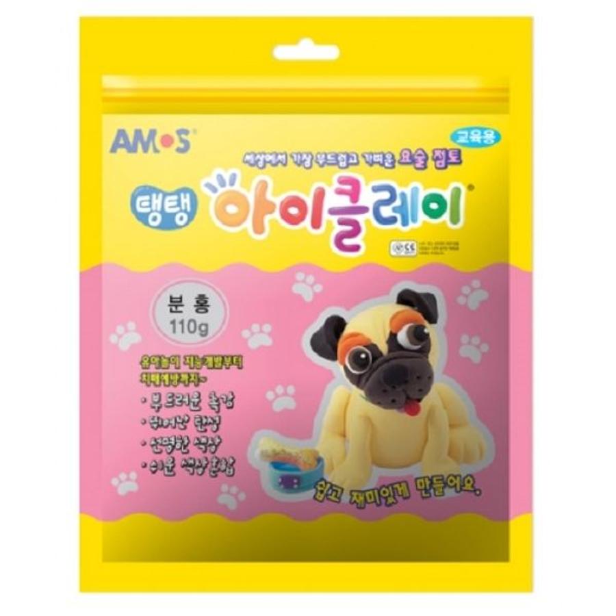  6000 탱탱아이클레이 110g 분홍 nx2287