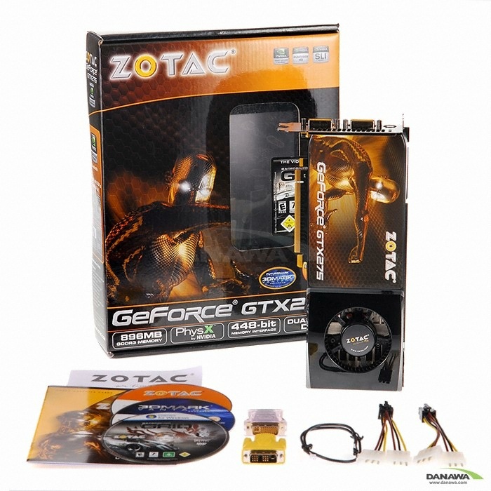 ZOTAC 지포스 GTX275 896MB_이미지