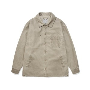 커버낫 COVERNAT 긴팔티 JQS CO2303JK09-LG 비건 레더 셔츠_이미지