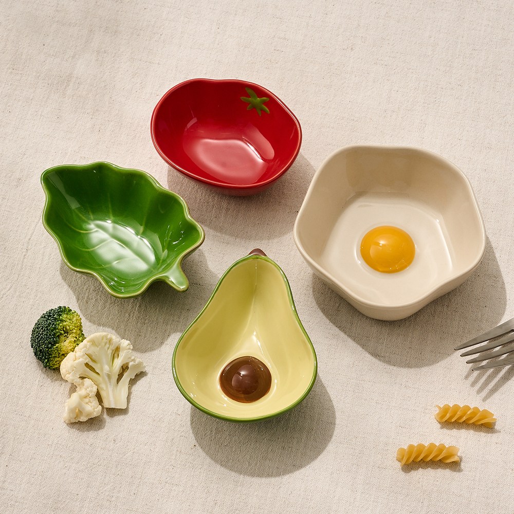 모던하우스 L 냥이네 빵굼터 종지 4P 기획세트_이미지